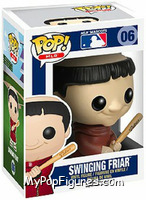 Swinging Friar (Padres) from MLB Mascots - Pop! Vinyl Figures manufactured by Funko [Front]