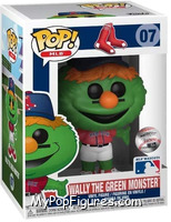 Wally Green Monster (Red Sox / Red) from MLB Mascots - Pop! Vinyl Figures manufactured by Funko [Front]