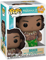 Maui (Fish Hook) from Moana 2 - Pop! Vinyl Figures manufactured by Funko [Front]