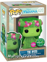 Te Fiti (Earth Day) (Flocked) from Moana - Pop! Vinyl Figures manufactured by Funko [Front]