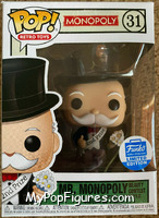 Mr. Monopoly (Beauty Contest) from Monopoly - Pop! Vinyl Figures manufactured by Funko [Front]