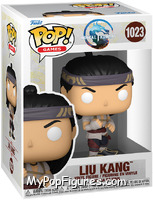 Liu Kang (God of Fire) from Mortal Kombat - Pop! Vinyl Figures manufactured by Funko [Front]