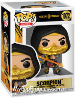 Scorpion from Mortal Kombat - Mortal Kombat 11 Pop! manufactured by Funko [Front]
