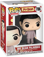 Mr. Bean (Pajamas) from Mr. Bean - Pop! Vinyl Figures manufactured by Funko [Front]