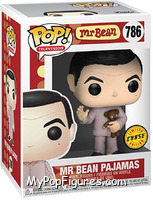 Mr. Bean (Pajamas / Teddy Bear) (Chase) from Mr. Bean - Pop! Vinyl Figures manufactured by Funko [Front]