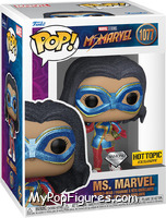 Ms. Marvel (Peace Sign) (Diamond) from Ms. Marvel - Ms. Marvel Pop! manufactured by Funko [Front]