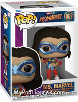 Ms. Marvel (Peace Sign) from Ms. Marvel - Ms. Marvel Pop! manufactured by Funko [Front]