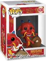 Mushu (with Cymbal) from Mulan - Pop! Vinyl Figures manufactured by Funko [Front]