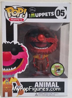 Animal (Metallic) from Muppets - Pop! Vinyl Figures manufactured by Funko [Front]