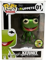 Kermit (Metallic) from Muppets - Pop! Vinyl Figures manufactured by Funko [Front]
