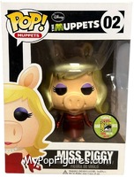 Miss Piggy (Metallic) from Muppets - Pop! Vinyl Figures manufactured by Funko [Front]