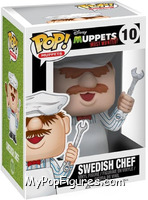 Swedish Chef from Muppets - Muppets Most Wanted Pop! manufactured by Funko [Front]