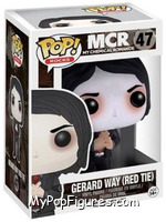 Gerard Way (Red Tie) from My Chemical Romance - Pop! Vinyl Figures manufactured by Funko [Front]