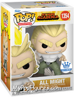 All Might (Texas Smash) from My Hero Academia - Pop! Vinyl Figures manufactured by Funko [Front]