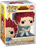 Eljiro Kirishima (Hero League Baseball) from My Hero Academia - Pop! Vinyl Figures manufactured by Funko [Front]