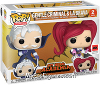 Gentle Criminal & La Brava from My Hero Academia - Pop! Sets manufactured by Funko [Front]