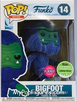 Bigfoot (Flocked) (Blue) from Myths - Pop! Vinyl Figures manufactured by Funko [Front]