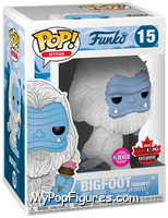 Bigfoot (Snowy) (Flocked) from Myths - Pop! Vinyl Figures manufactured by Funko [Front]