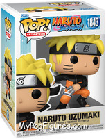 Naruto Uzumaki (Kunai & Shuriken) from Naruto - Pop! Vinyl Figures manufactured by Funko [Front]