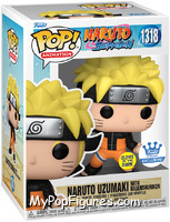 Naruto Uzumaki (Rasenshuriken) (Glows in the Dark) from Naruto - Pop! Vinyl Figures manufactured by Funko [Front]