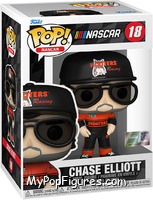 Chase Elliott (Hooters Uniform) from Nascar - Pop! Vinyl Figures manufactured by Funko [Front]