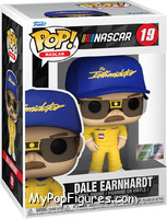 Dale Earnhardt (Wranglers Uniform) from Nascar - Pop! Vinyl Figures manufactured by Funko [Front]