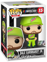 Dale Earnhardt Jr. (Mountain Dew Uniform) from Nascar - Pop! Vinyl Figures manufactured by Funko [Front]