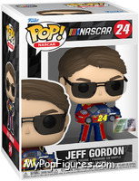 Jeff Gordon (Mini Car) from Nascar - Pop! Vinyl Figures manufactured by Funko [Front]