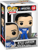 Kyle Larson (Hendrickcars Uniform) from Nascar - Pop! Vinyl Figures manufactured by Funko [Front]