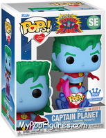 Captain Planet (Flying) from New Adventures of Captain Planet - Pop! Vinyl Figures manufactured by Funko [Front]