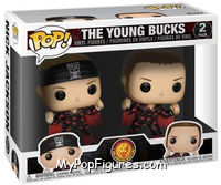 Young Bucks (Red) from New Japan Pro-Wrestling - Pop! Sets manufactured by Funko [Front]