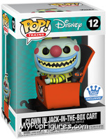 Clown in Jack-in-the-Box Cart (Trains) from Nightmare Before Christmas - Pop! Vinyl Figures manufactured by Funko [Front]