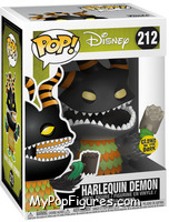 Harlequin Demon (Glow in the Dark) from Nightmare Before Christmas - Pop! Vinyl Figures manufactured by Funko [Front]