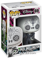 Jack Skellington (Day of the Dead) from Nightmare Before Christmas - Pop! Vinyl Figures manufactured by Funko [Front]