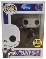 Jack Skellington (Glow in the Dark) from Nightmare Before Christmas - Pop! Vinyl Figures manufactured by Funko [Front]