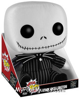 Jack Skellington from Nightmare Before Christmas - Mega Pop! Plush manufactured by Funko [Front]