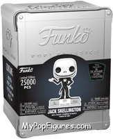 Jack Skellington (25th Anniversay Tin) from Nightmare Before Christmas - Pop! Vinyl Figures manufactured by Funko [Front]