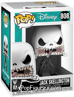 Jack Skellington (Scary Face) from Nightmare Before Christmas - Pop! Vinyl Figures manufactured by Funko [Front]