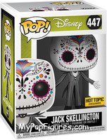 Jack Skellington (Skull Art) from Nightmare Before Christmas - Pop! Vinyl Figures manufactured by Funko [Front]