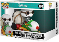 Jack Skellington in Snowmobile (Rides) from Nightmare Before Christmas - Pop! Vinyl Figures manufactured by Funko [Front]