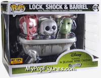 Lock, Shock, Barrel (Movie Moment) from Nightmare Before Christmas - Pop! Vinyl Figures manufactured by Funko [Front]