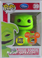 Oogie Boogie (Glow in the Dark) from Nightmare Before Christmas - Pop! Vinyl Figures manufactured by Funko [Front]