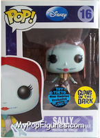 Sally (Glow in the Dark) from Nightmare Before Christmas - Pop! Vinyl Figures manufactured by Funko [Front]