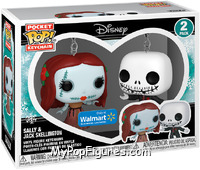 Sally / Jack Skellington (Formal Wear) from Nightmare Before Christmas - Pop! Keychains manufactured by Funko [Front]