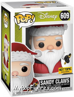 Sandy Claws from Nightmare Before Christmas - Pop! Vinyl Figures manufactured by Funko [Front]