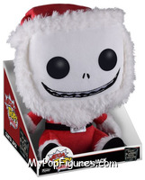 Santa Jack from Nightmare Before Christmas - Mega Pop! Plush manufactured by Funko [Front]