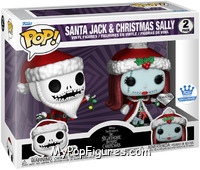 Santa Jack & Christmas Sally from Nightmare Before Christmas - Pop! Sets manufactured by Funko [Front]