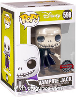 Vampire Jack (Metallic) from Nightmare Before Christmas - Pop! Vinyl Figures manufactured by Funko [Front]