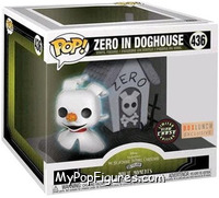 Zero in Doghouse (Glow) (Movie Moment) from Nightmare Before Christmas - Pop! Vinyl Figures manufactured by Funko [Front]