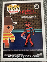 Freddy Krueger (8-Bit) from Nightmare on Elm Street - Pop! Vinyl Figures manufactured by Funko [Back]